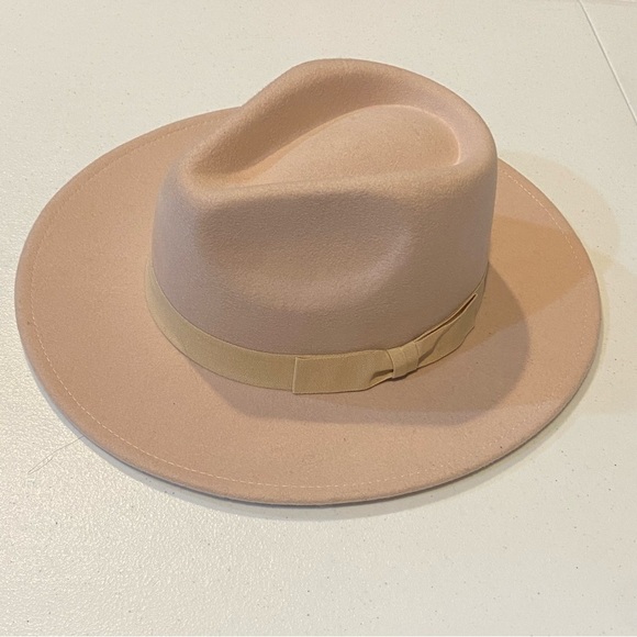 ASOS DESIGN Felt Cowboy Hat Pink - Picture 5 of 12